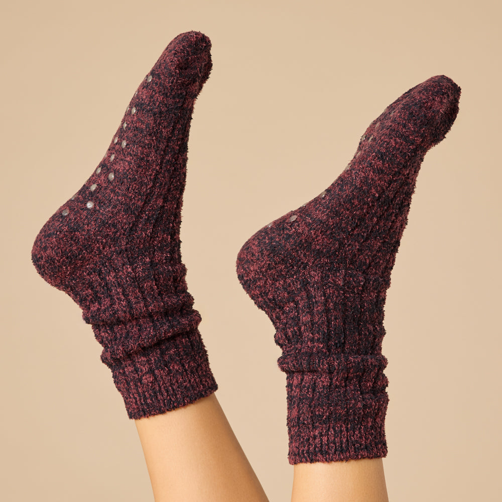 Marshmallow Crew Socks