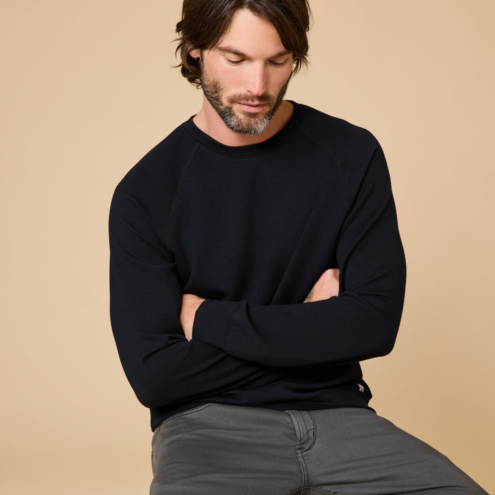 Take 10 Men's DreamTech Raglan Crew Neck