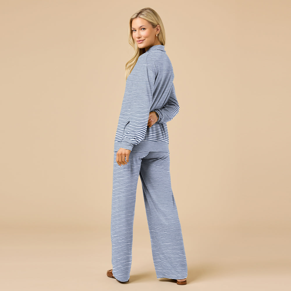 Dream Jersey Cowl Neck Lounge Set