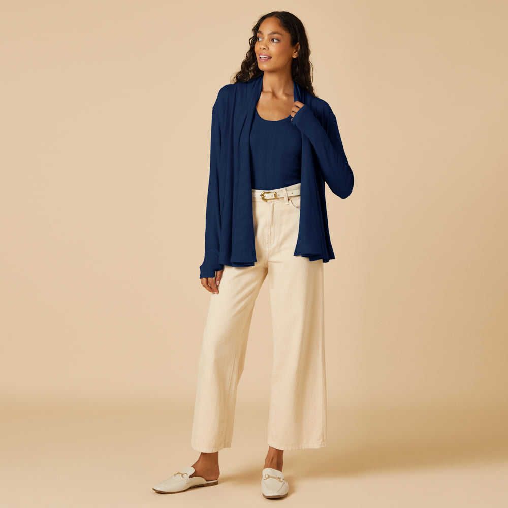 Pointelle Ballet Cardigan