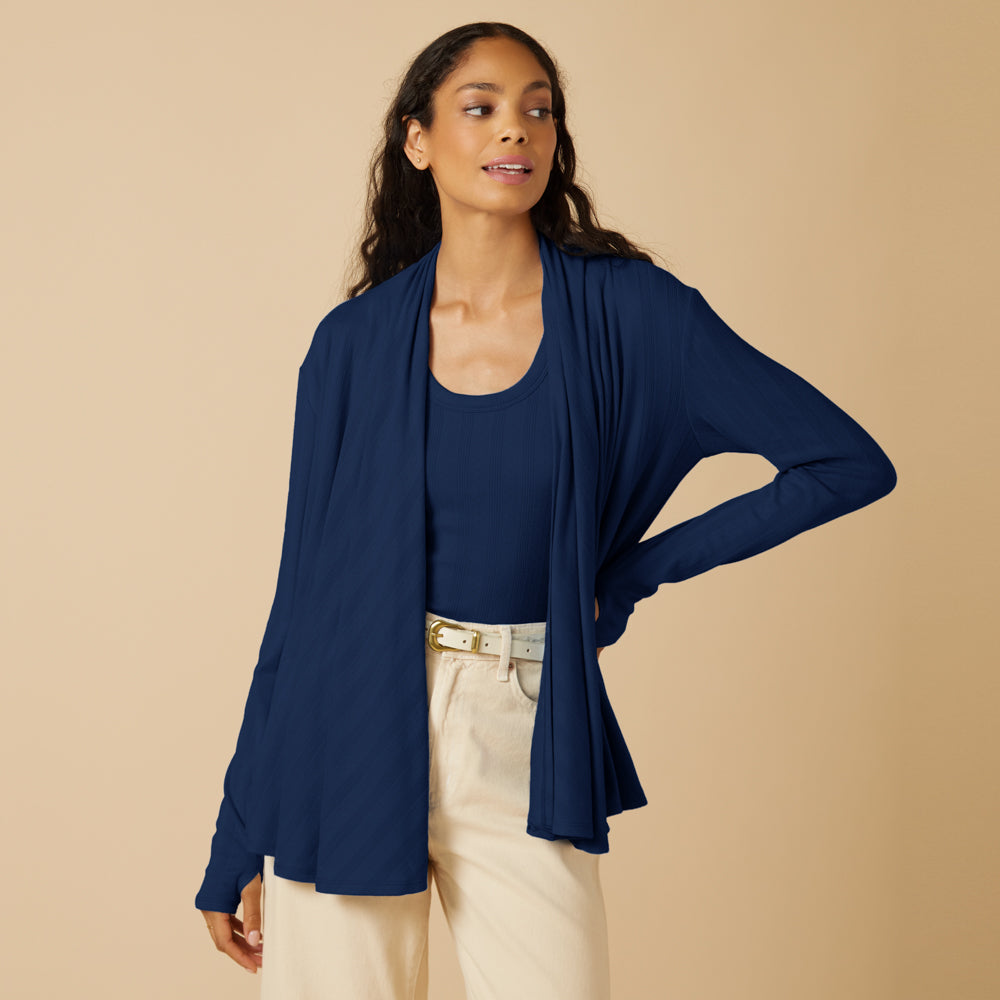 Pointelle Ballet Cardigan