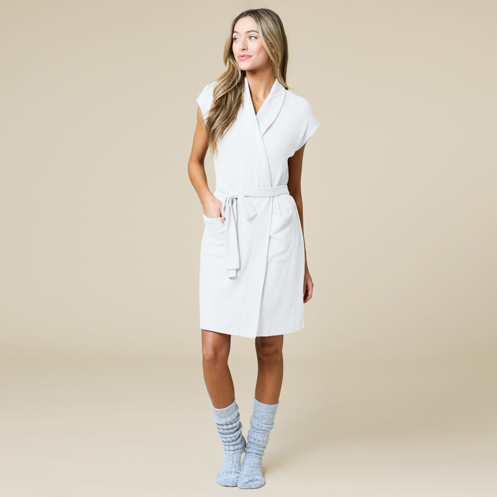 Rib Dream 35" Cap Sleeve Robe