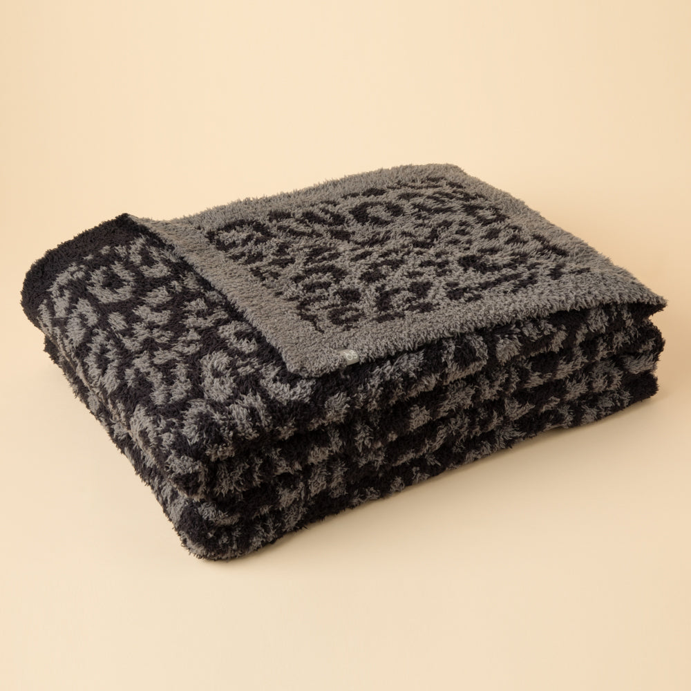Marshmallow Leopard Blanket