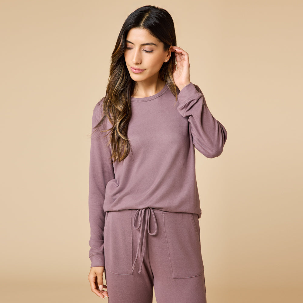 Dream Jersey Crew Neck Lounge Set