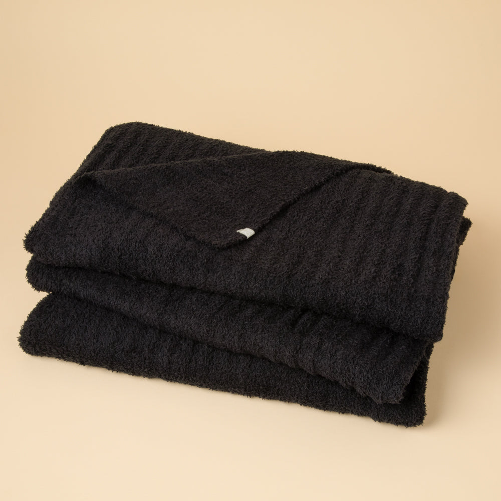 50" x 70" Solid Rib Marshmallow Blanket