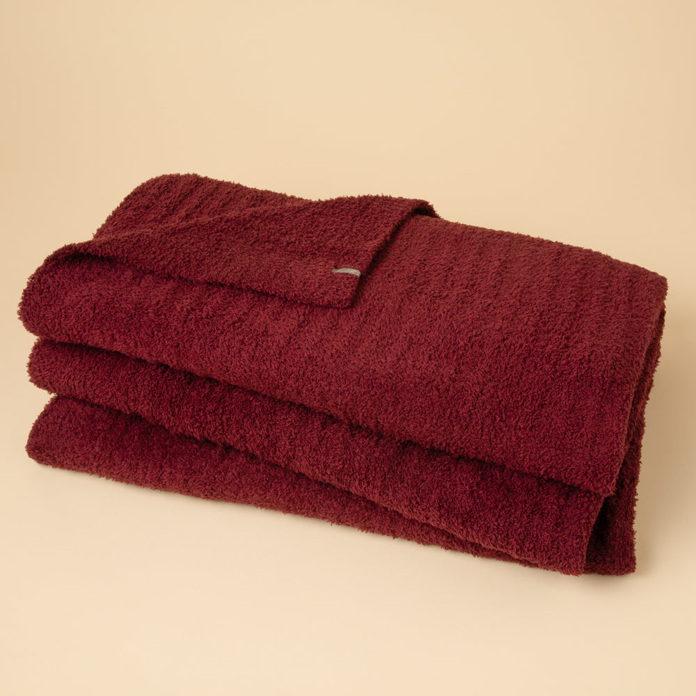 50" x 70" Solid Rib Marshmallow Blanket