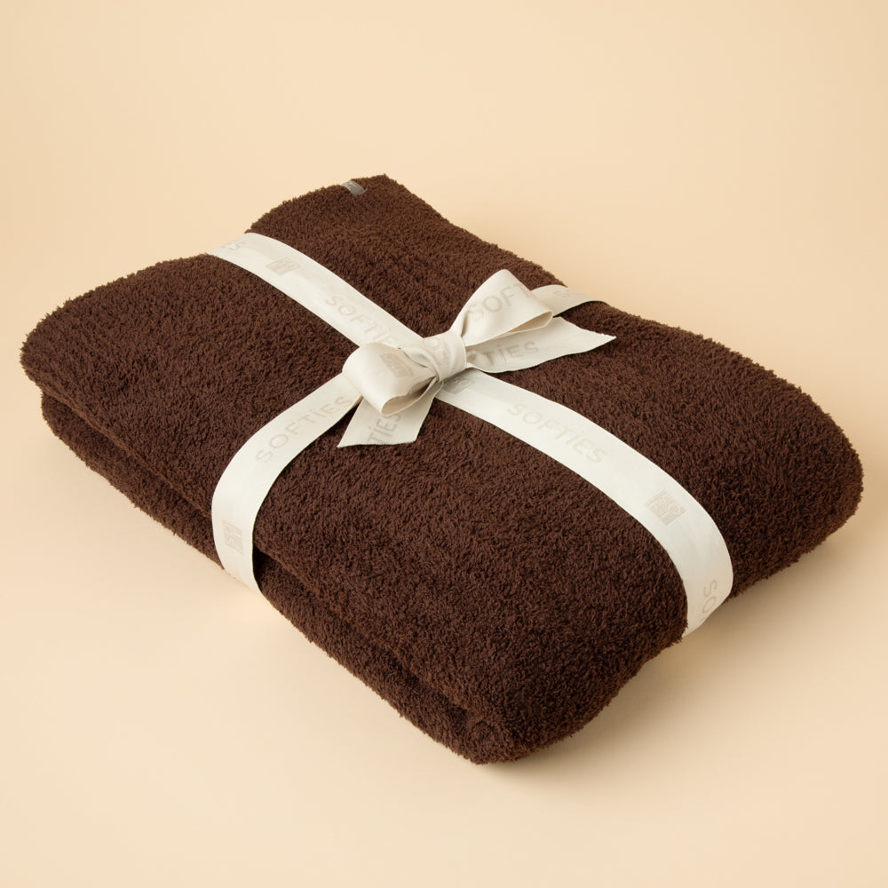 50" x 70" Solid Rib Marshmallow Blanket