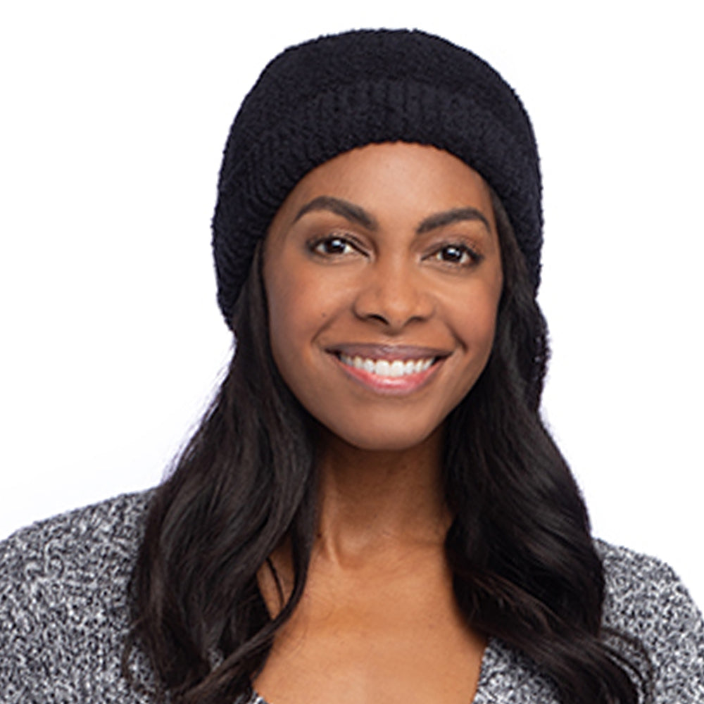 Chunky Rib Marshmallow Beanie