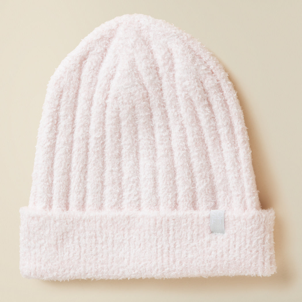 Chunky Rib Marshmallow Beanie
