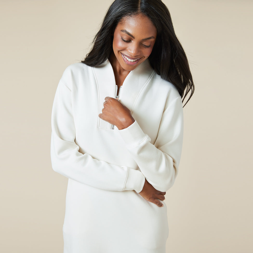 DreamTech 35" 1/4 Zip Tunic Lounger