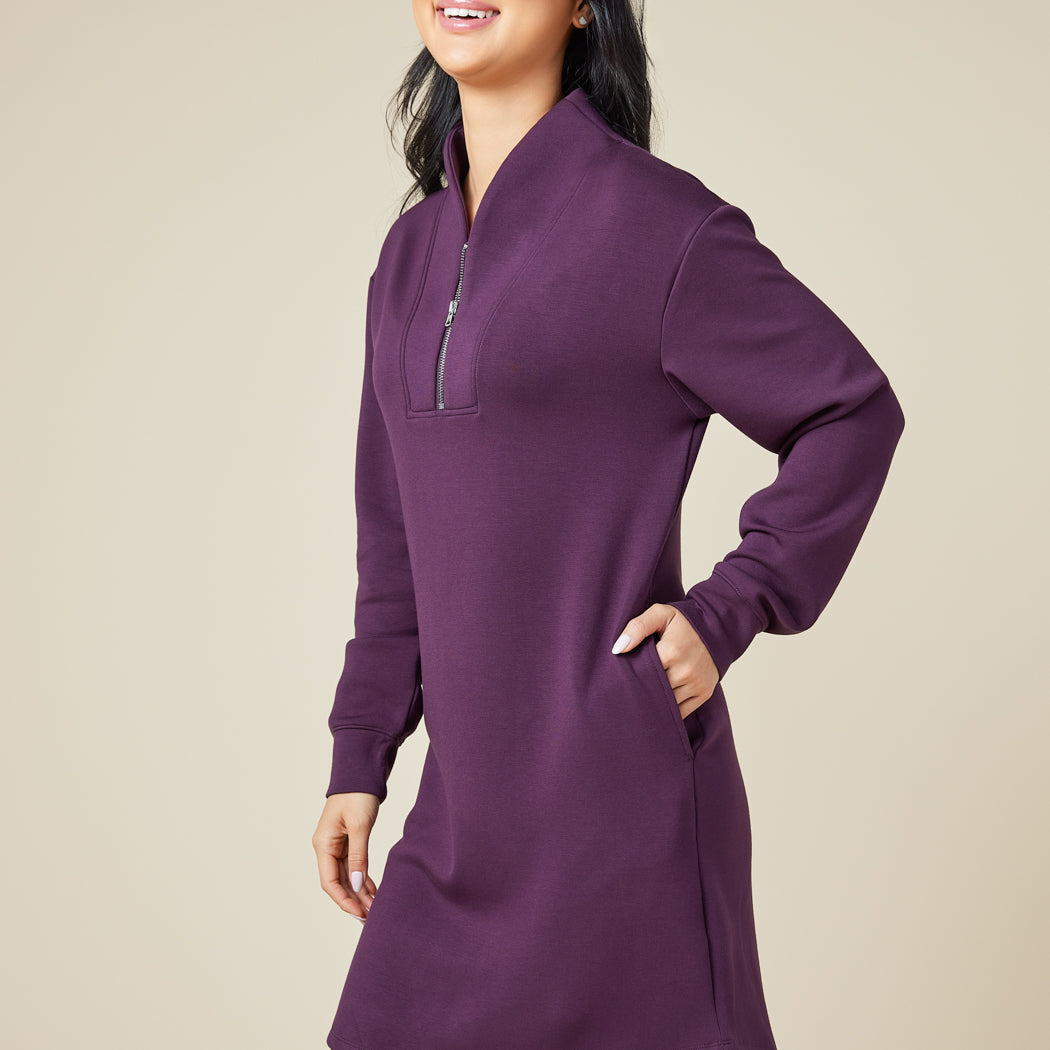 DreamTech 35" 1/4 Zip Tunic Lounger