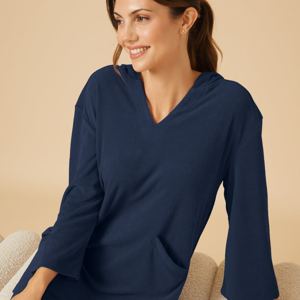 Terry Hooded Lounger