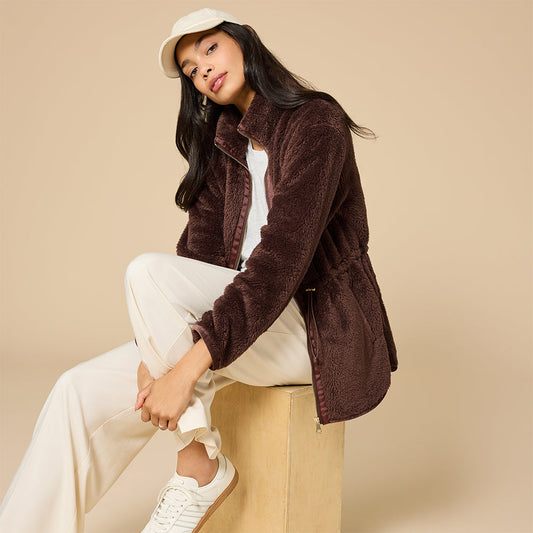 DreamPlush Double Zip Jacket