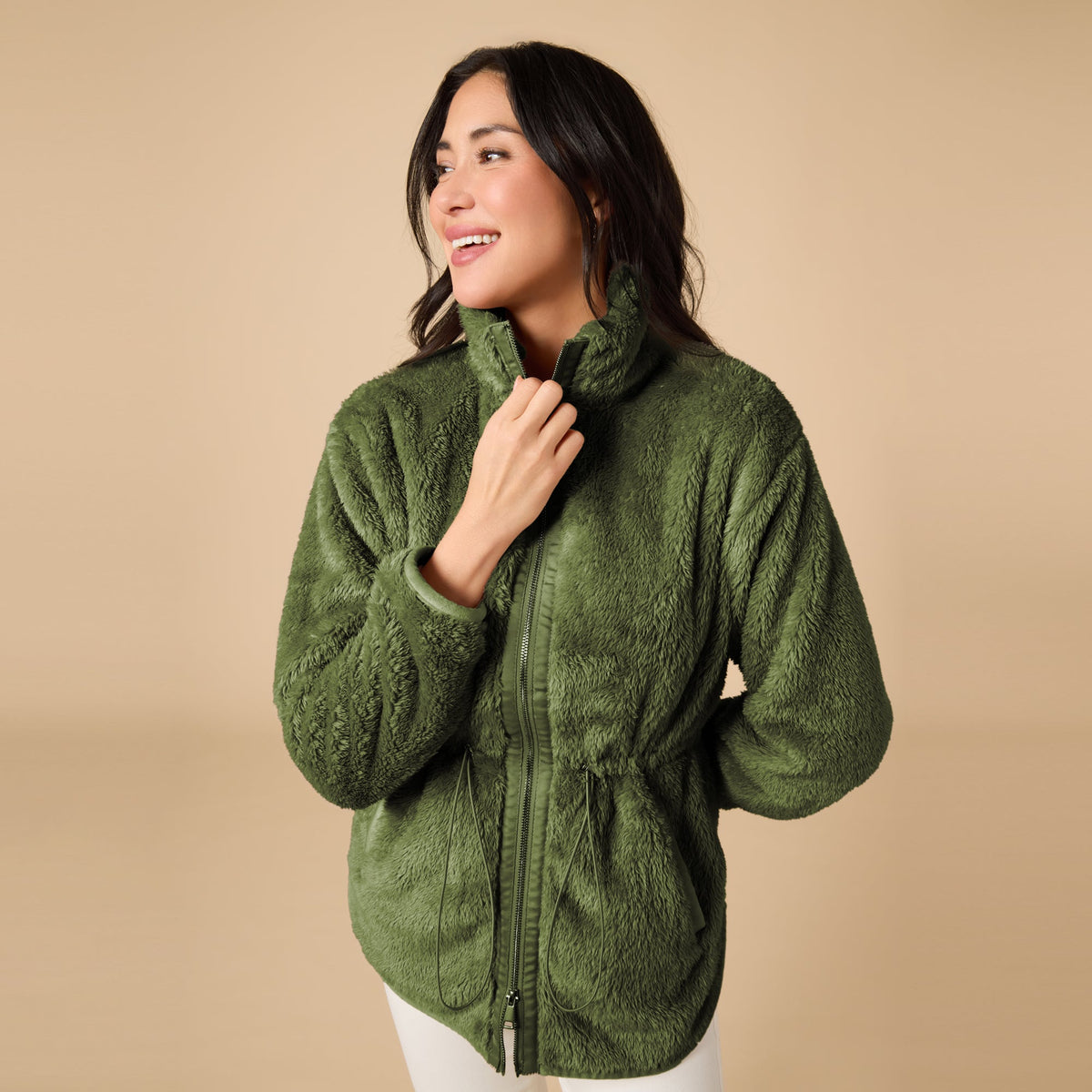 DreamPlush Double Zip Jacket