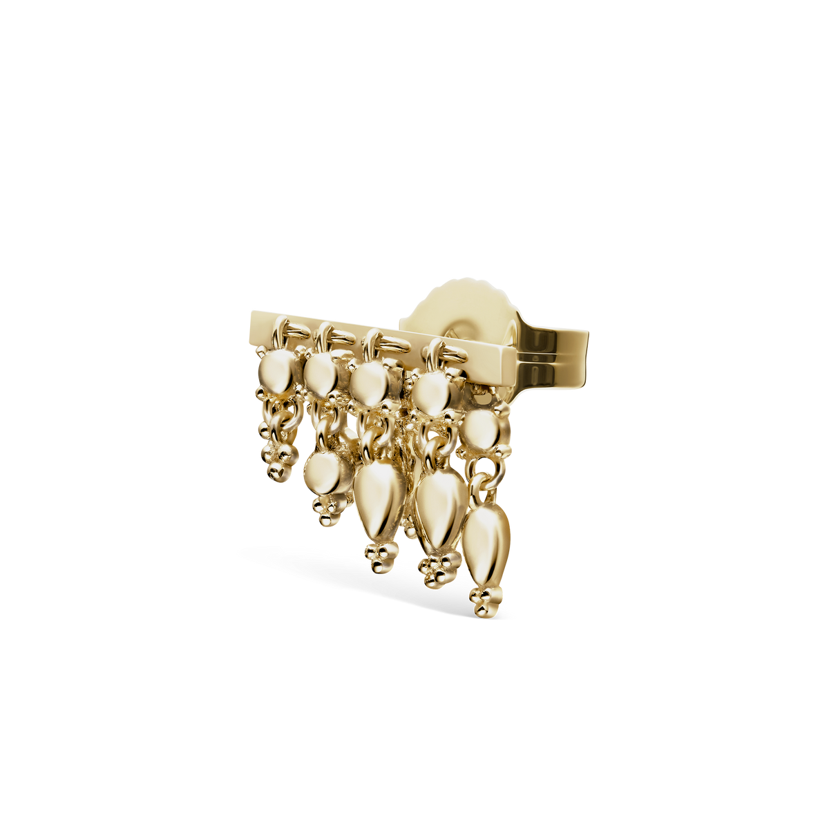 Tassel Bar Stud Earring