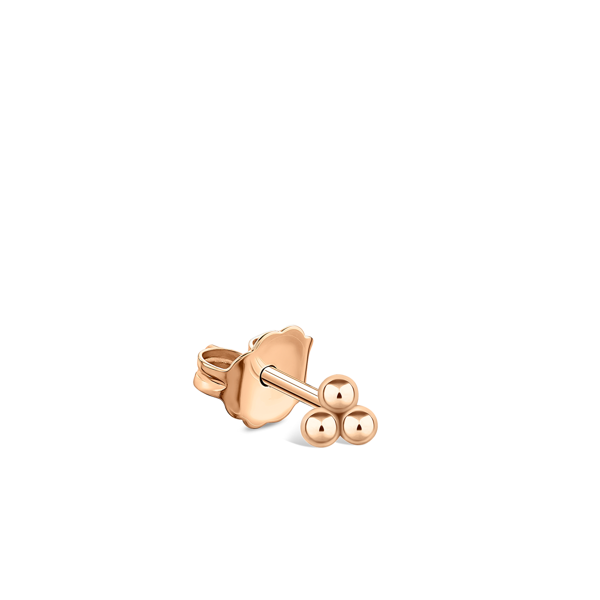 Three Ball Trinity Stud Earring