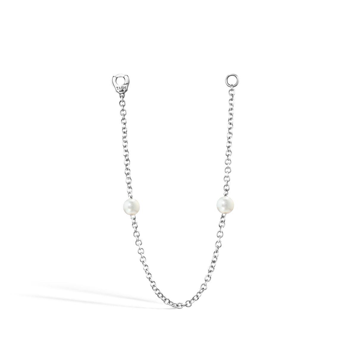 Double Pearl Chain Connecting Charm
