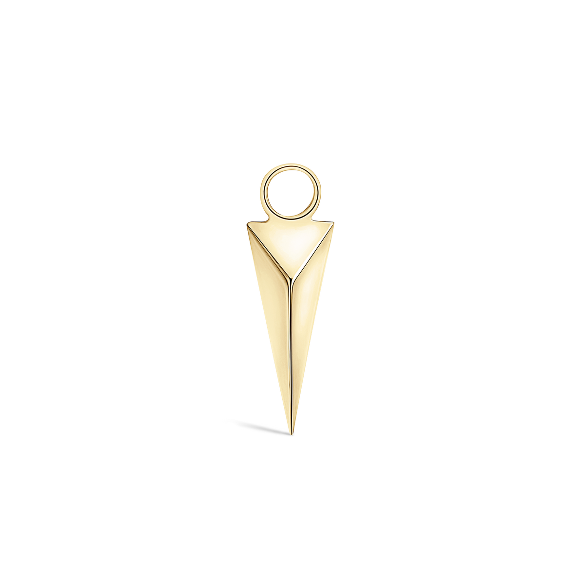 Faceted Long Spike Charm
