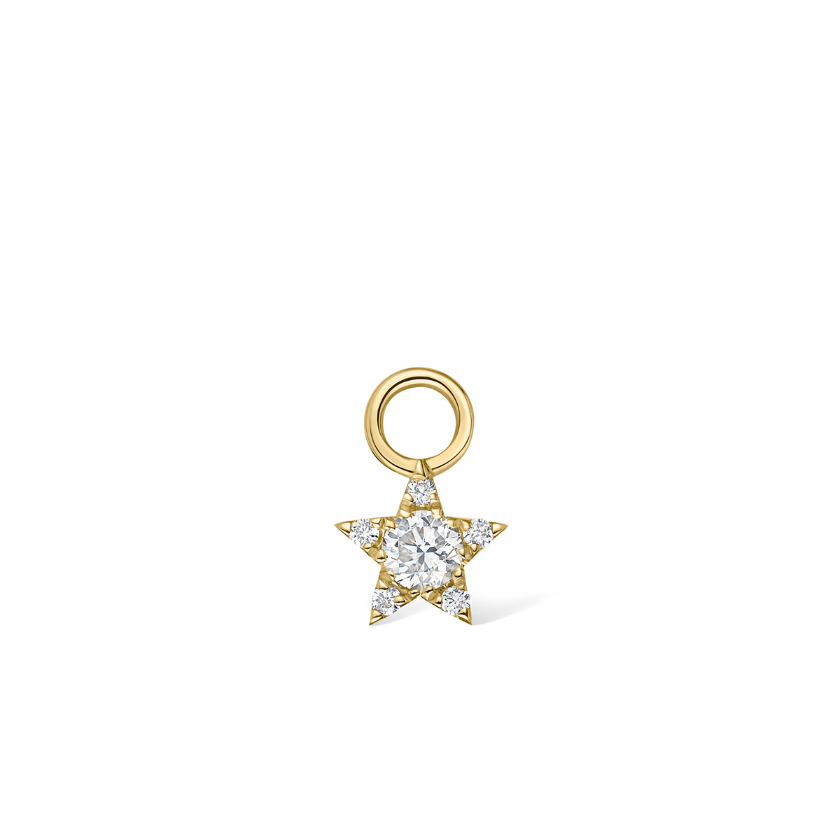 Diamond Star Charm
