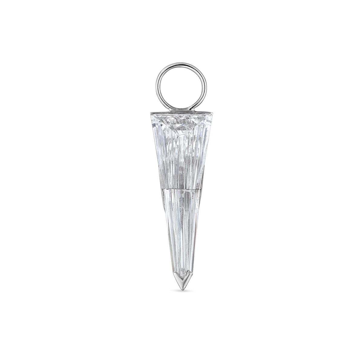Silhouette Cluster Diamond Charm