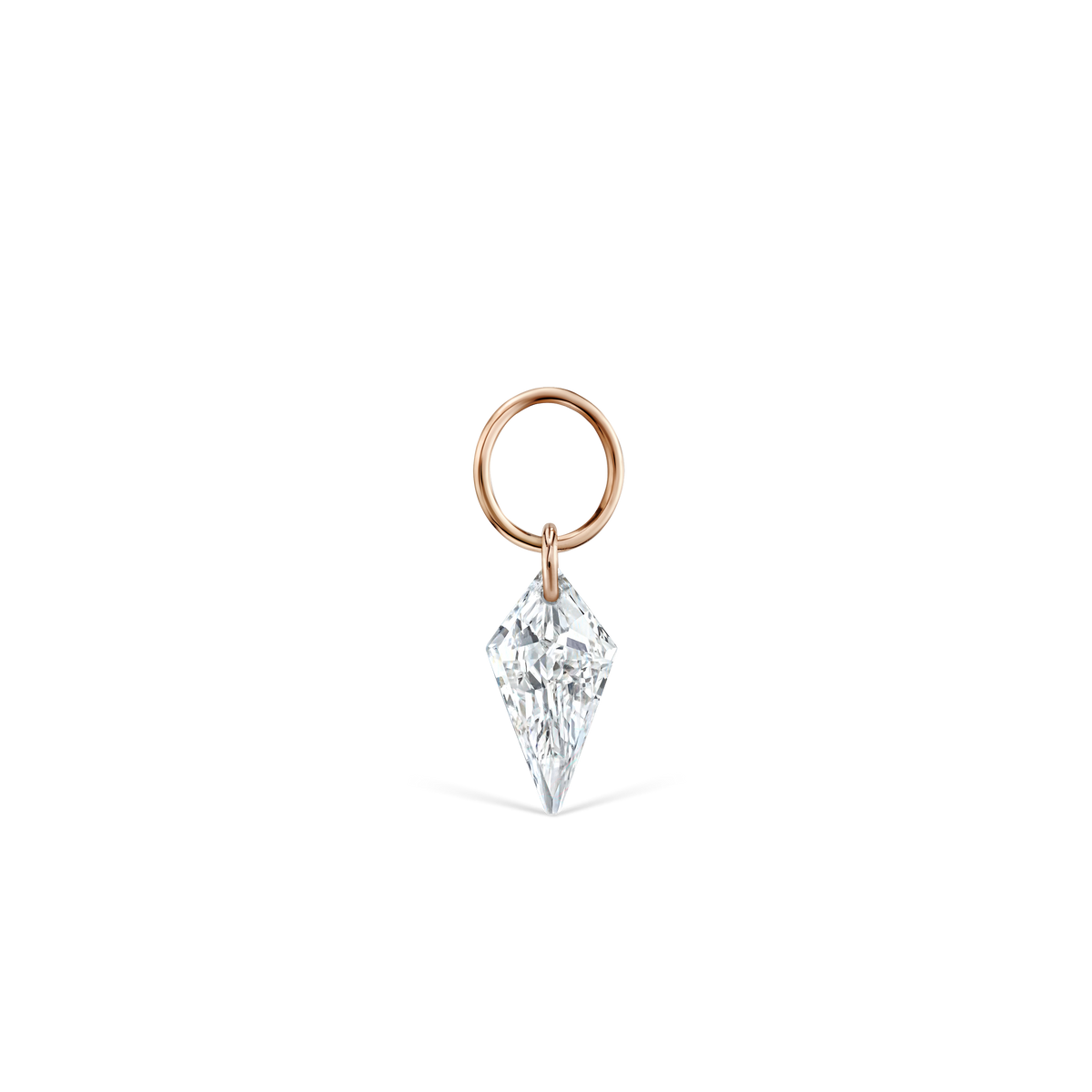 Silhouette Diamond Charm