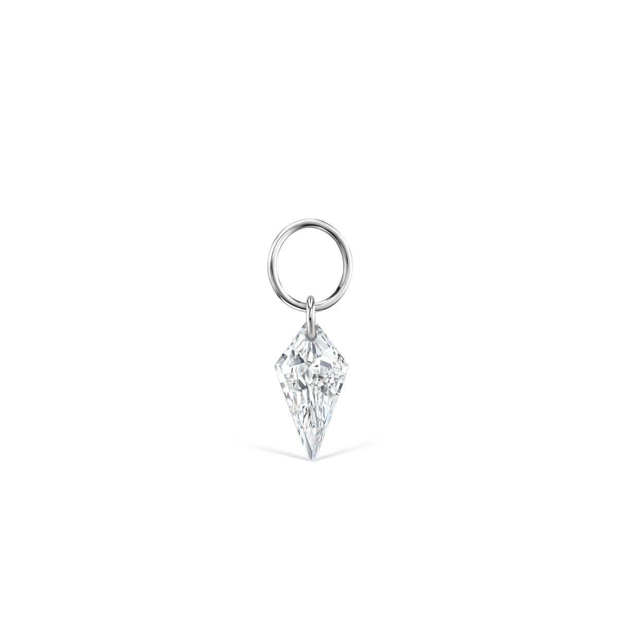 Silhouette Diamond Charm