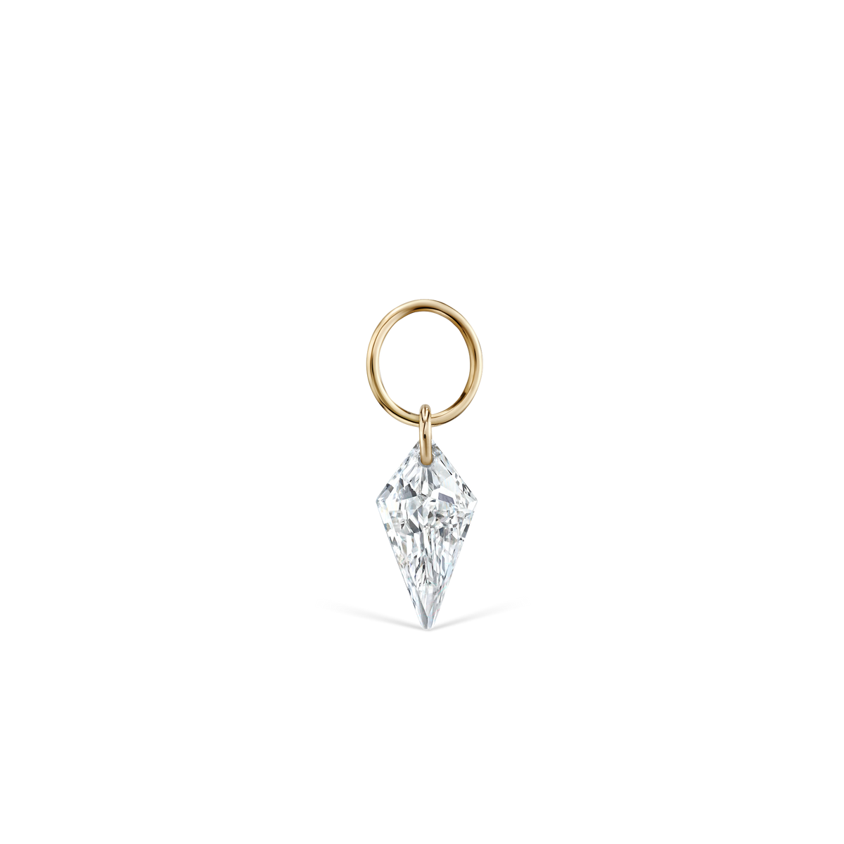 Silhouette Diamond Charm