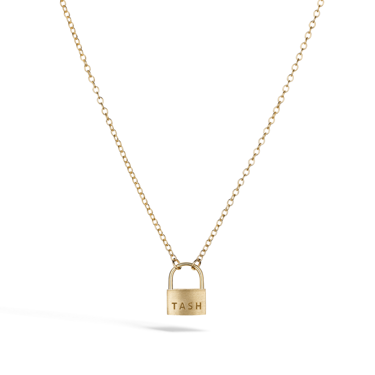 Large Padlock Necklace