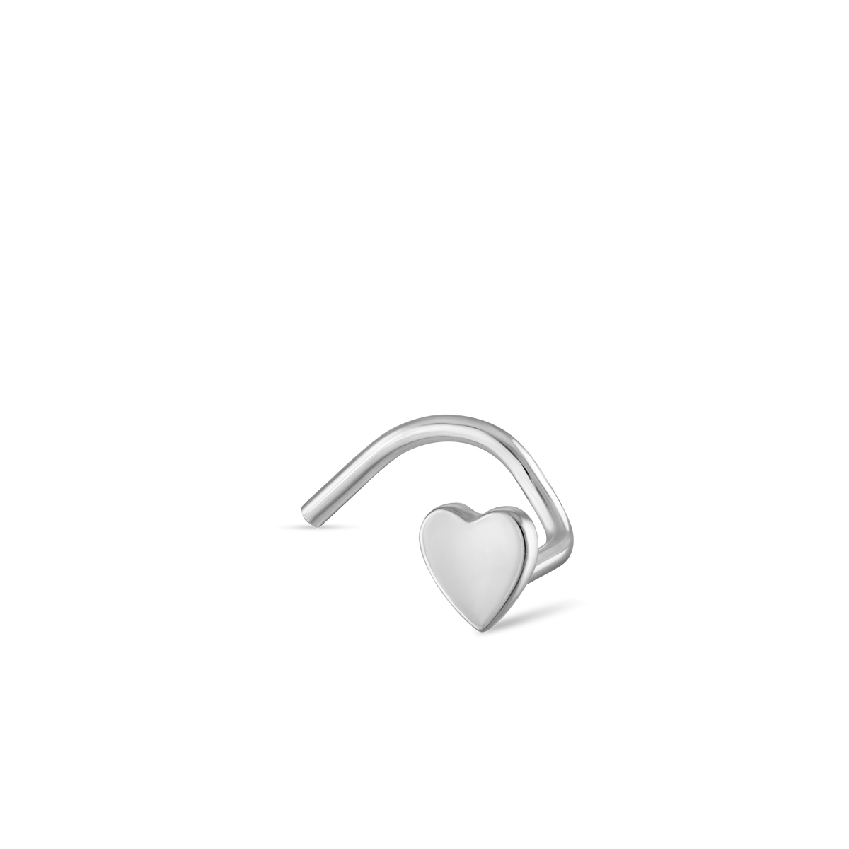 Plain Heart Nostril Screw