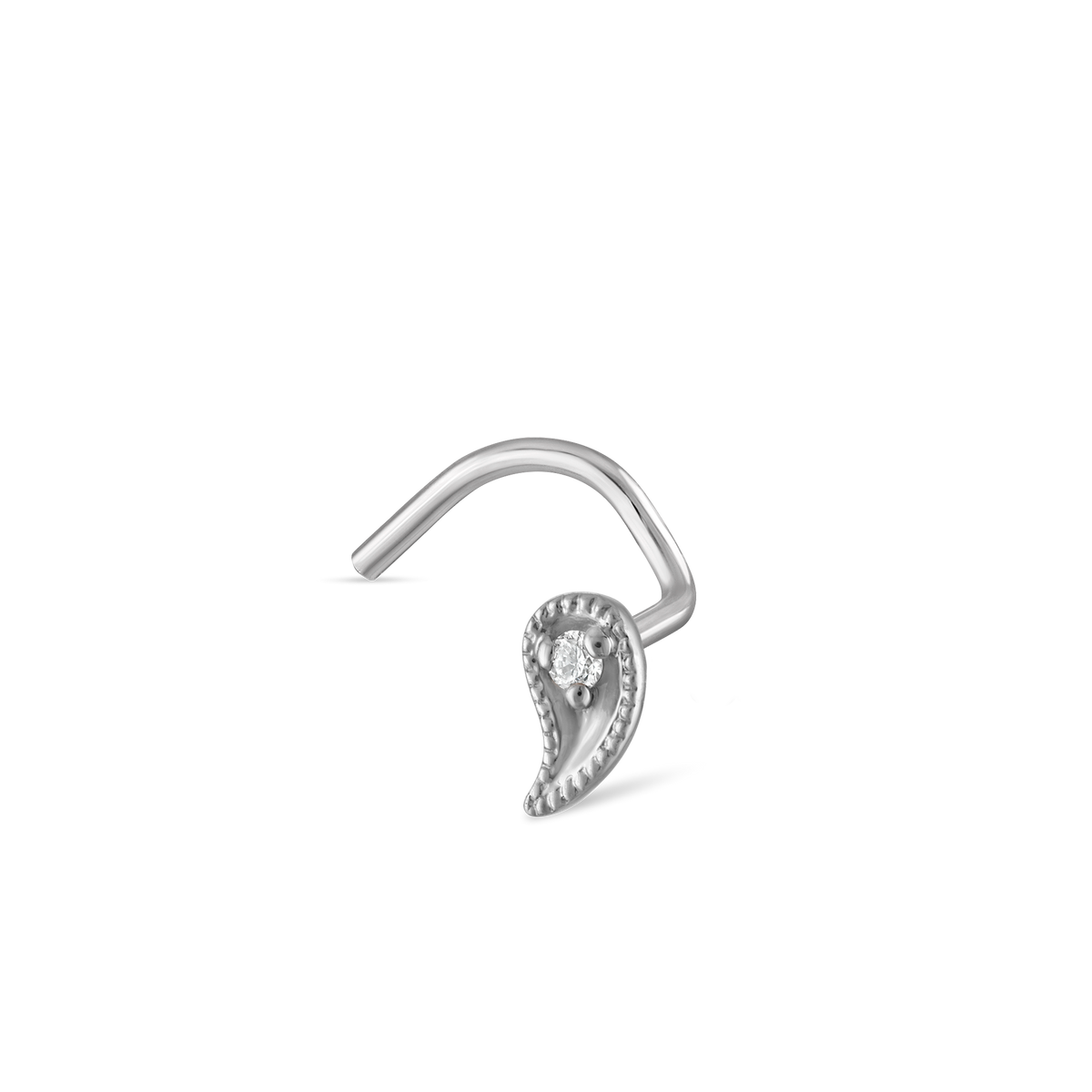 Diamond Paisley Nostril Screw