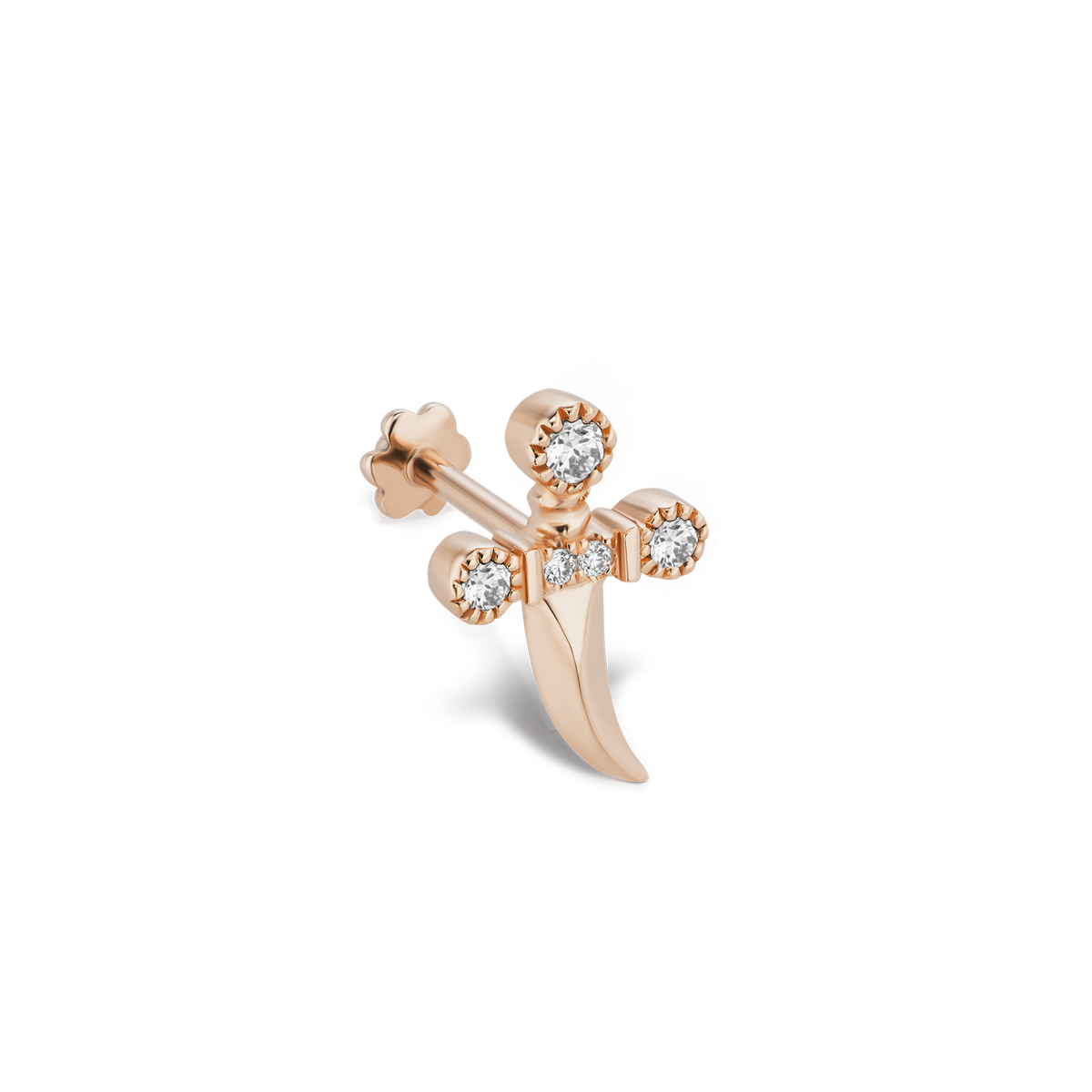 Diamond Dagger Threaded Stud