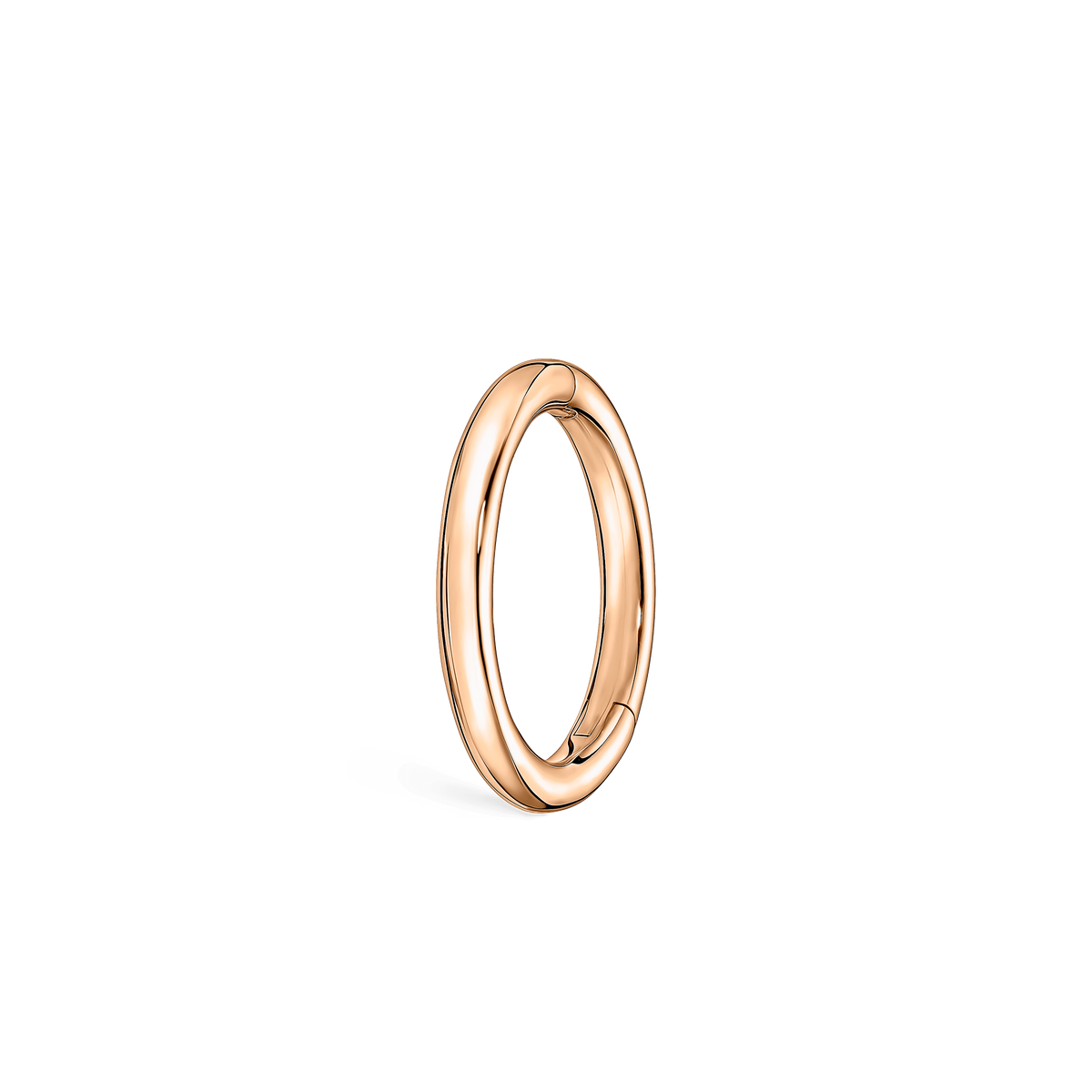 Plain Gold Hoop Earring