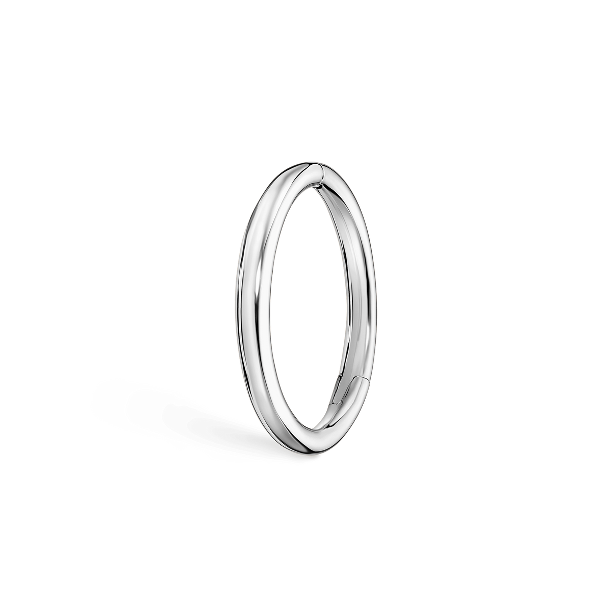 Plain Gold Hoop Earring