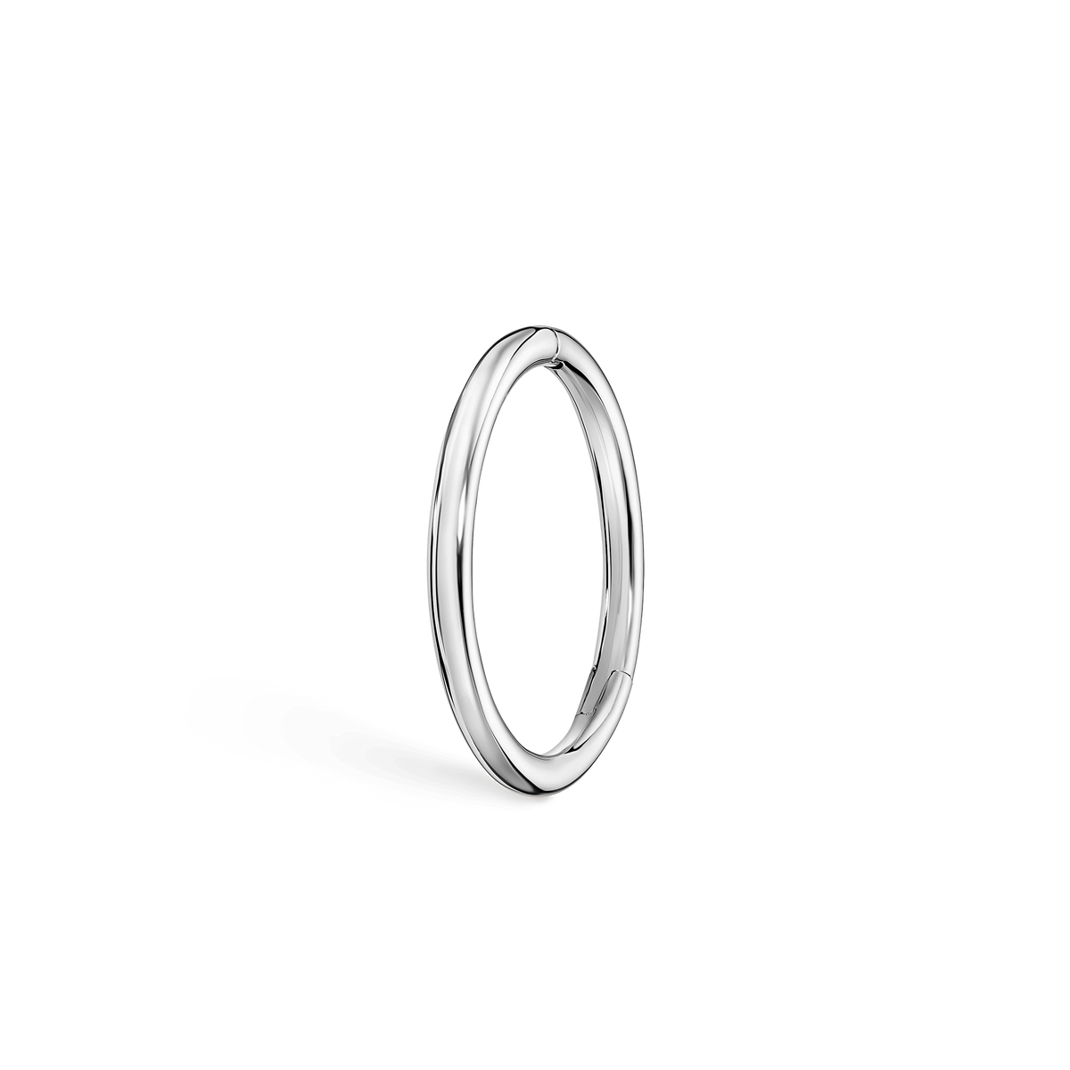 Plain Gold Hoop Earring
