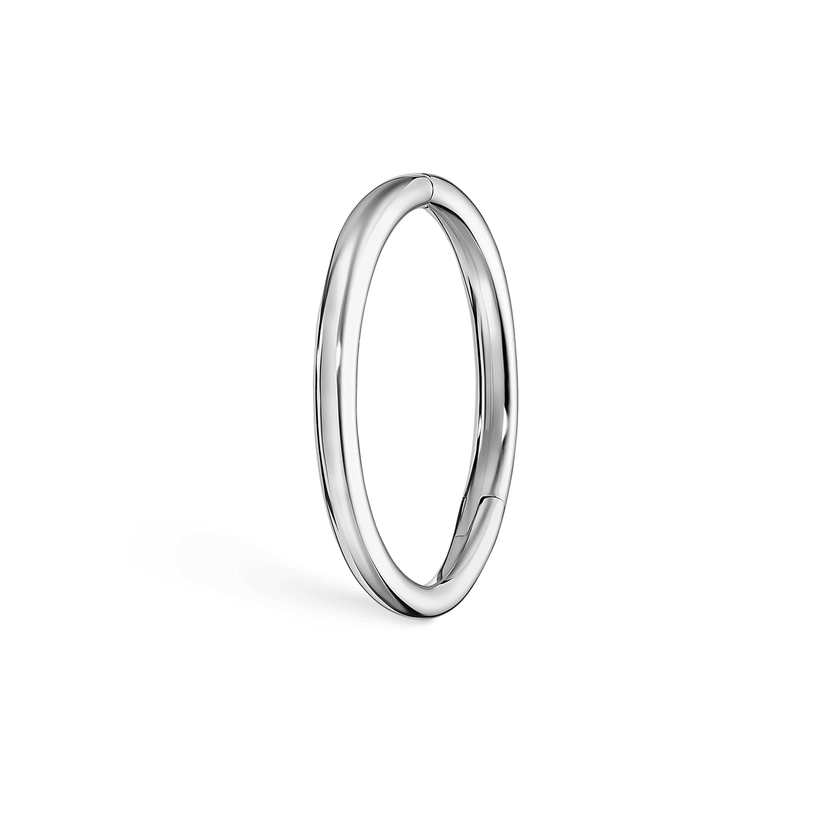 Plain Gold Hoop Earring