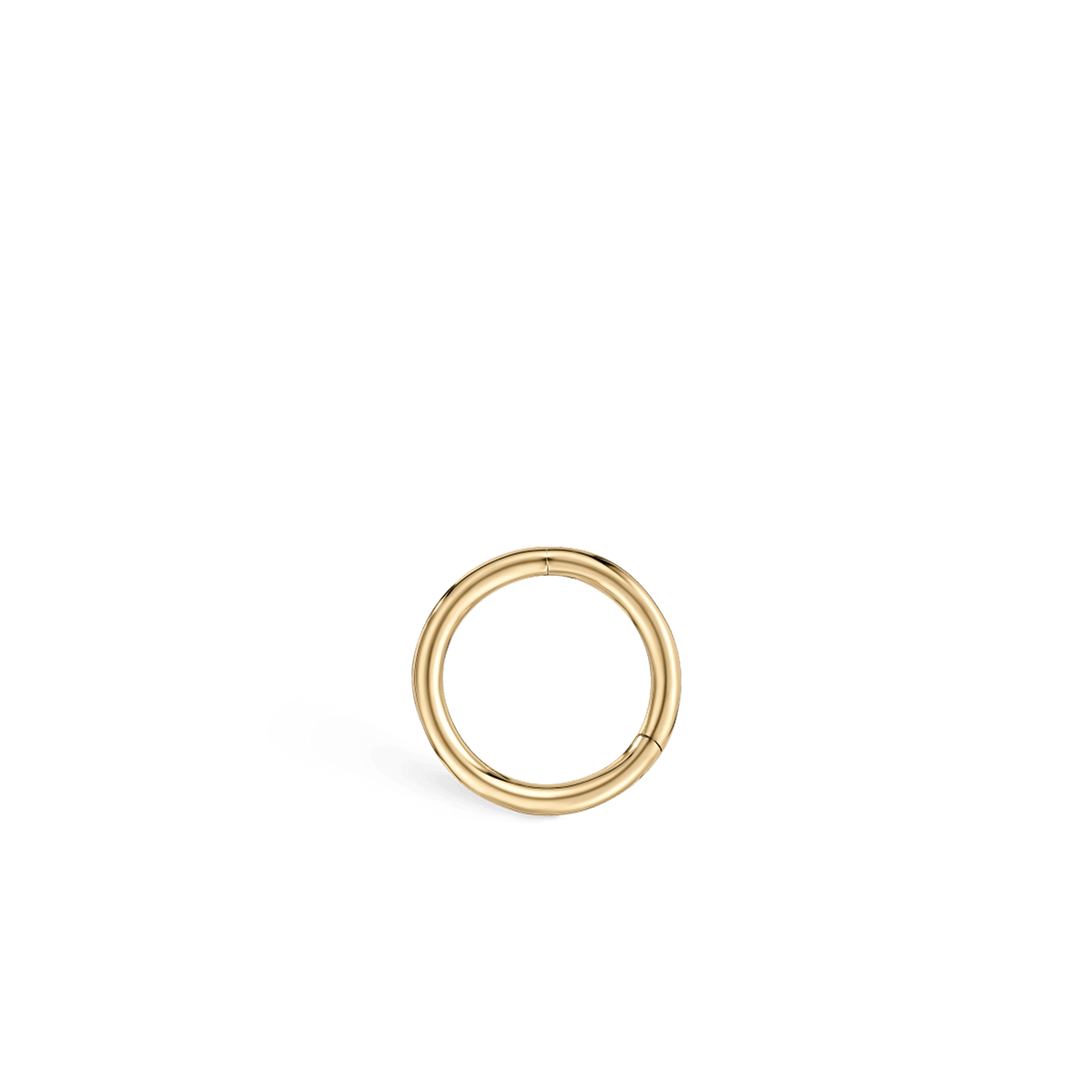 Plain Gold Hoop Earring