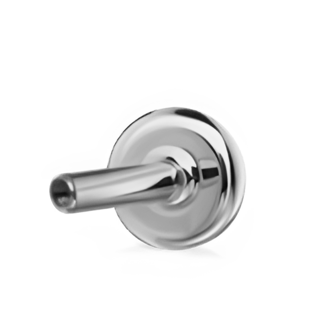 Titanium Disc Threaded Earring Back