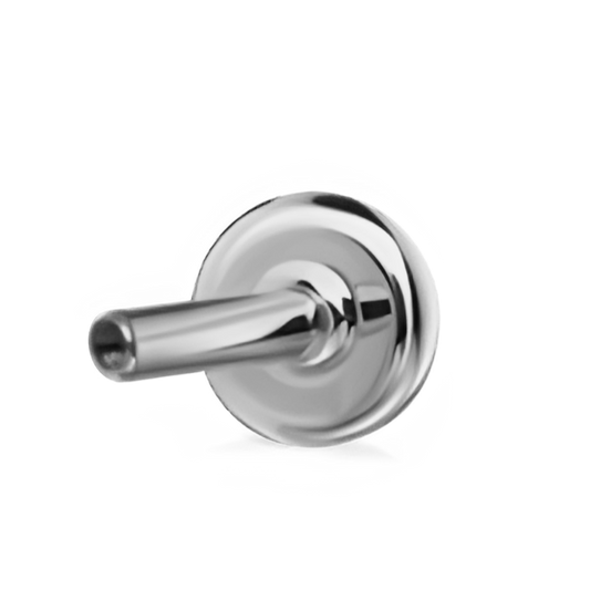 Titanium Disc Threaded Earring Back