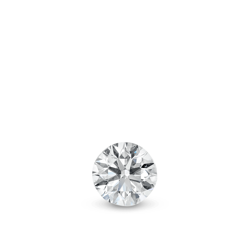 Invisible Set Diamond Stud Earring