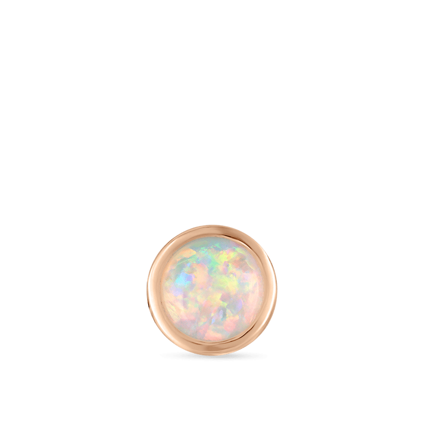 Opal Stud Earring
