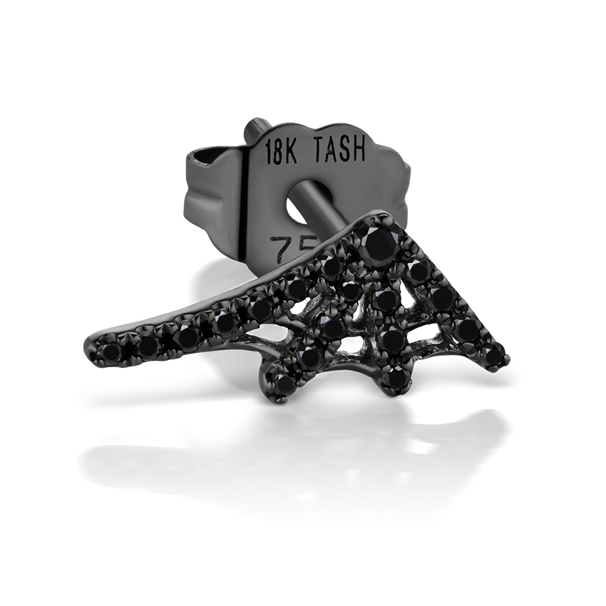 Black Diamond Web Earstud