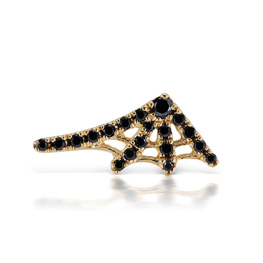 Black Diamond Web Earstud