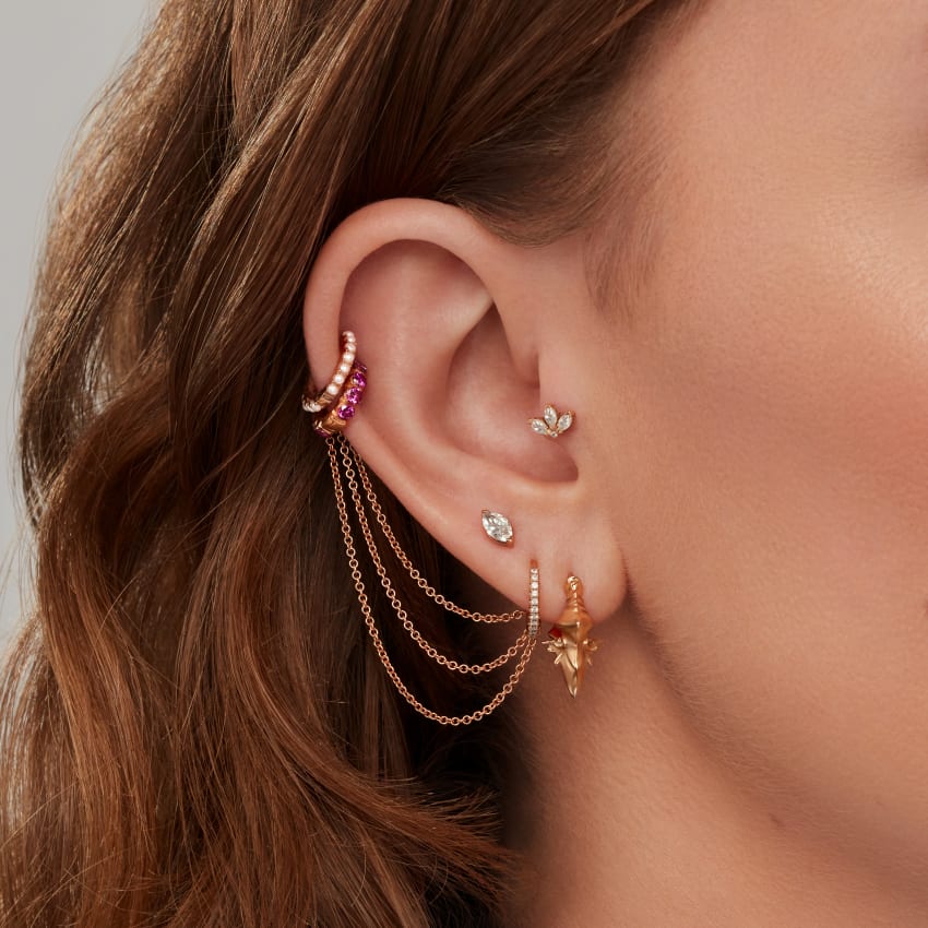 Triple Chain Connecting Charm