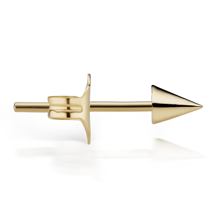 Short Spike Stud Earring