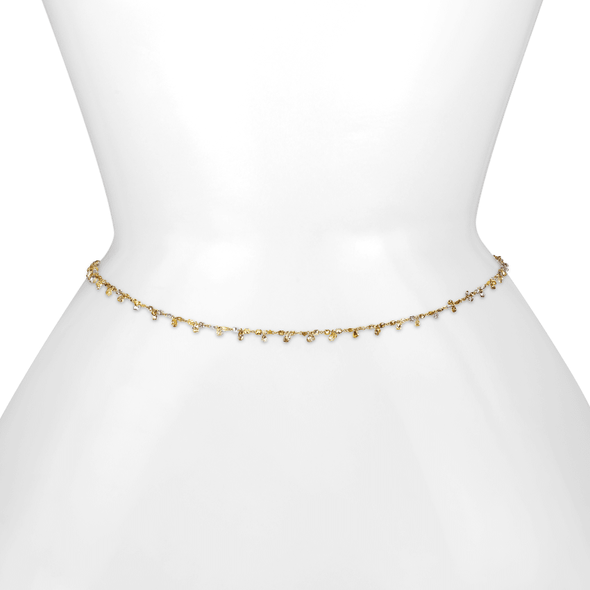 Fancy Diamond Waist Chain
