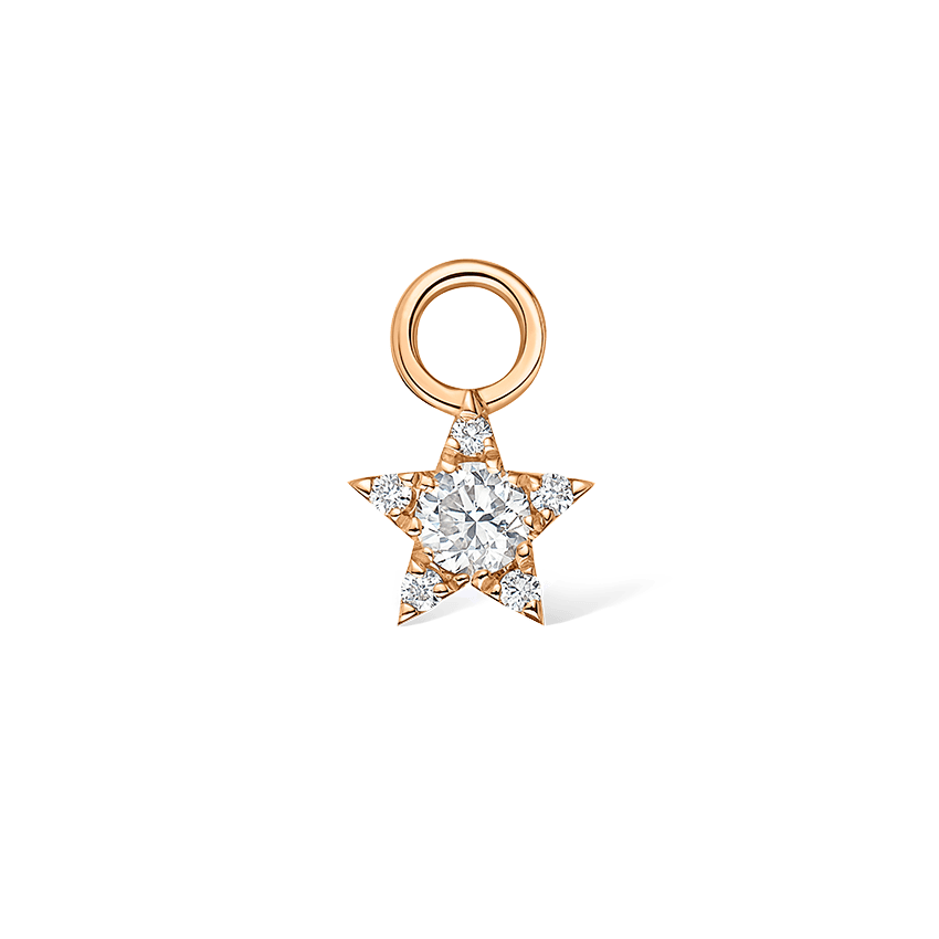 Diamond Star Charm
