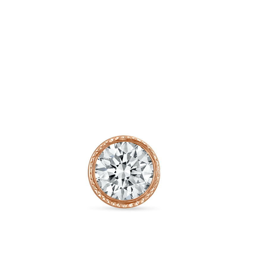 Diamond Scalloped Set Nostril Screw