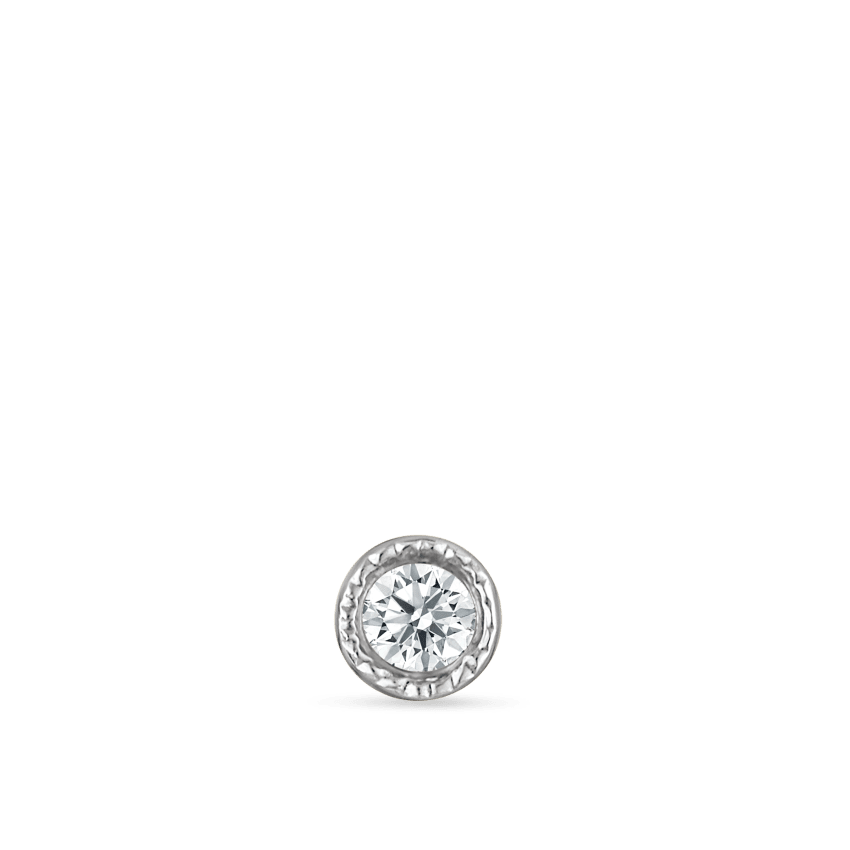 Diamond Scalloped Set Nostril Screw