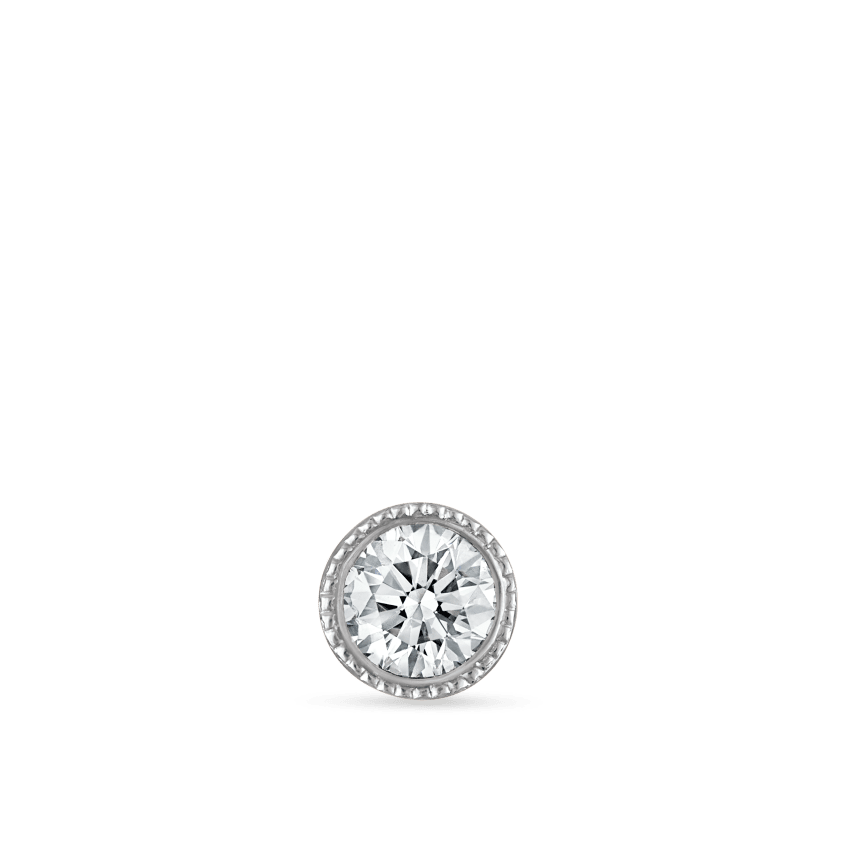 Diamond Scalloped Set Nostril Screw