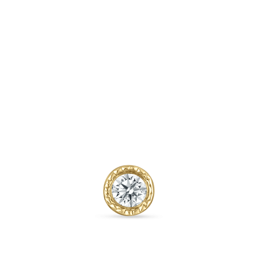 Diamond Scalloped Set Nostril Screw